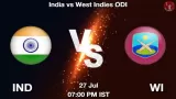 IND vs WI Dream11