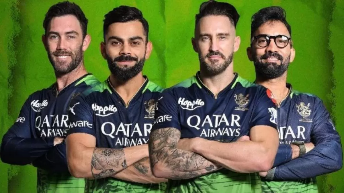 IPL 2023, RCB will hit the ground wearing their lucky jersey