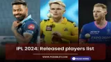 IPL 2024: Released players