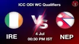 IRE vs NEP Dream11