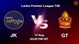JK vs GT Dream11
