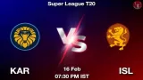 KAR vs ISL Dream11