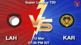 LAH vs KAR Dream11
