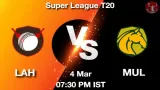 LAH vs MUL Dream11
