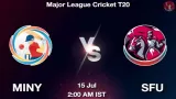 MINY vs SFU Dream11