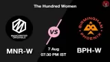 MNR-W vs BPH-W Dream11
