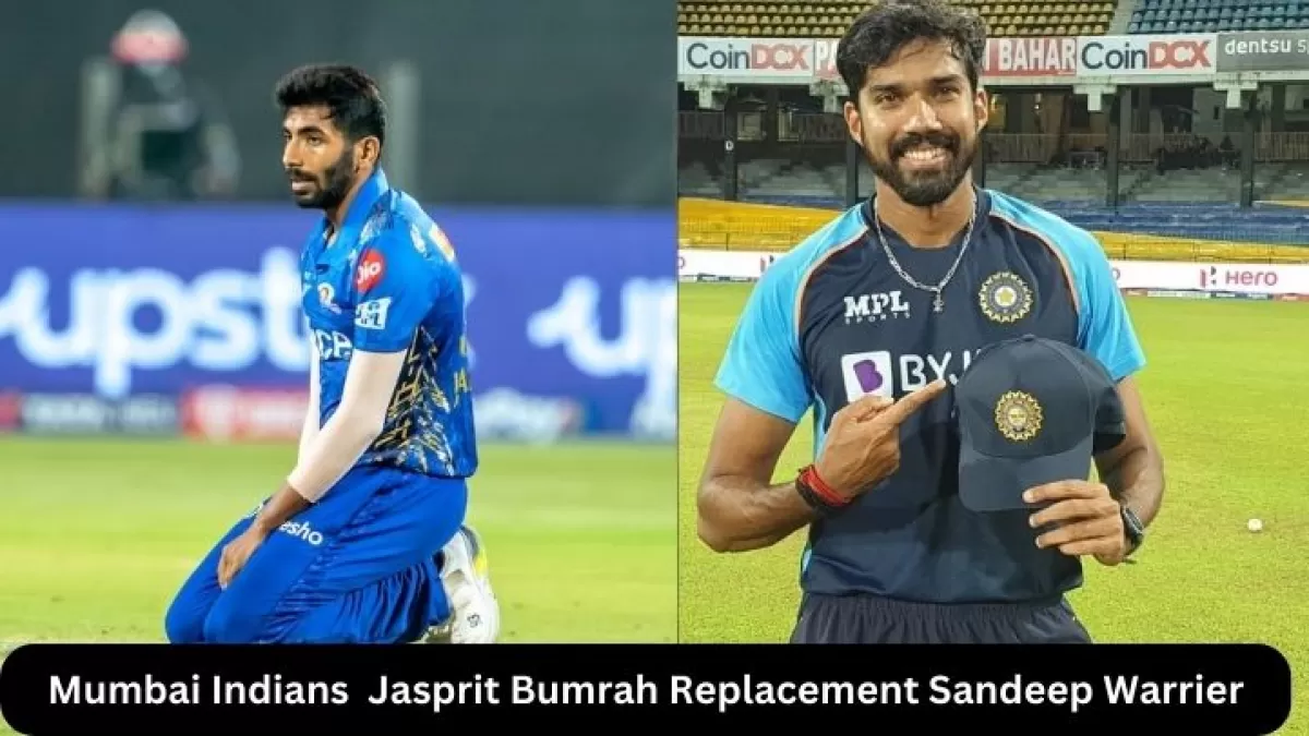Mumbai Indians Got Jasprit Bumrah Replacement Sandeep
