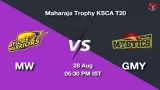 MW vs GMY Dream11