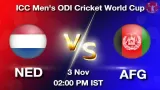 NED vs AFG Today