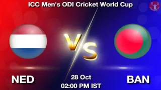 NED vs BAN Dream11 Prediction in Hindi, Playing 11, Pitch Report, Weather Report