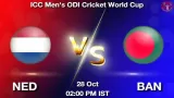 NED vs BAN Dream11