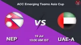NEP vs UAE-A Dream11
