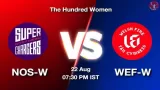 NOS-W vs WEF-W Dream11
