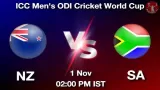 NZ vs SA Today