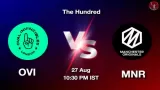 OVI vs MNR Dream11