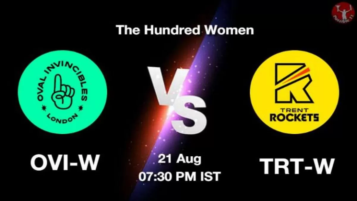 OVI-W vs TRT-W Dream11 Prediction in Hindi, Playing 11, Pitch Report, Weather Report