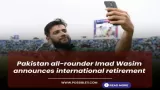 Pakistan all-rounder Imad Wasim