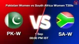 PK-W vs SA-W Dream11