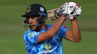 Ravi Bopara hit a stormy century while raining fours and sixes