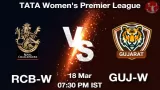 RCB-W vs GUJ-W Dream11