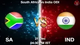 SA vs IND 3rd