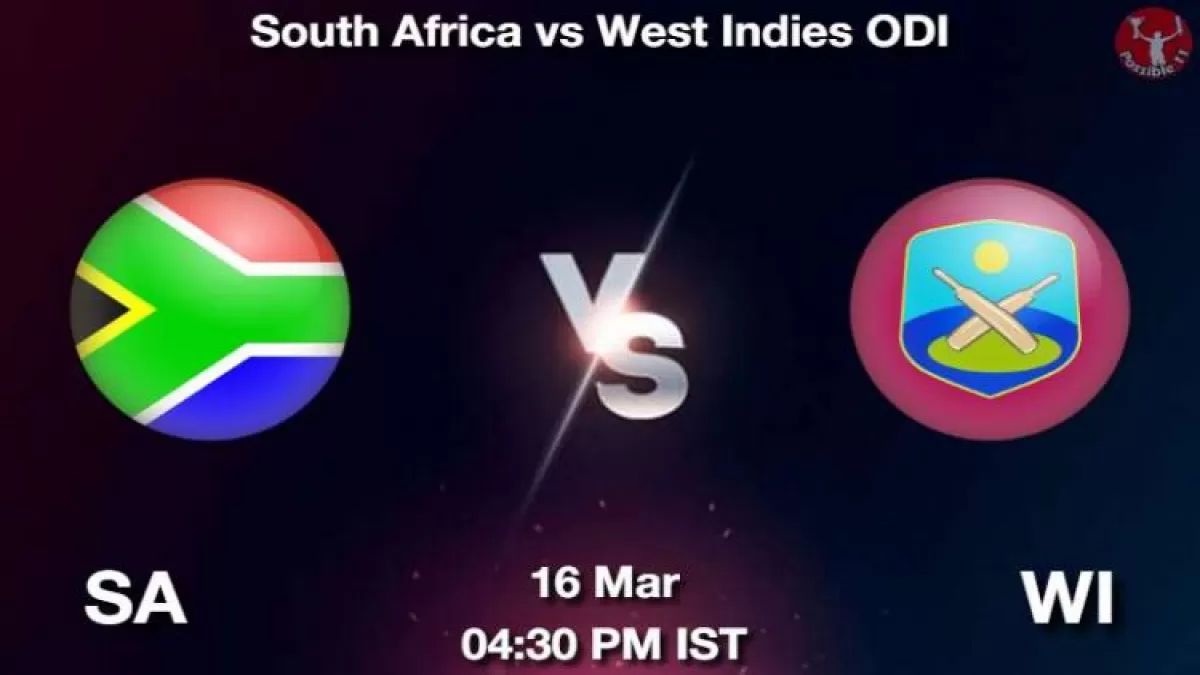 SA vs WI One Day Dream11 Prediction in Hindi, Fantasy Cricket Tips, Dream11 Team
