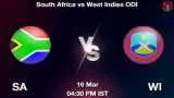 SA vs WI One