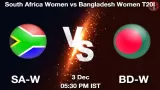 SA-W vs BD-W Match