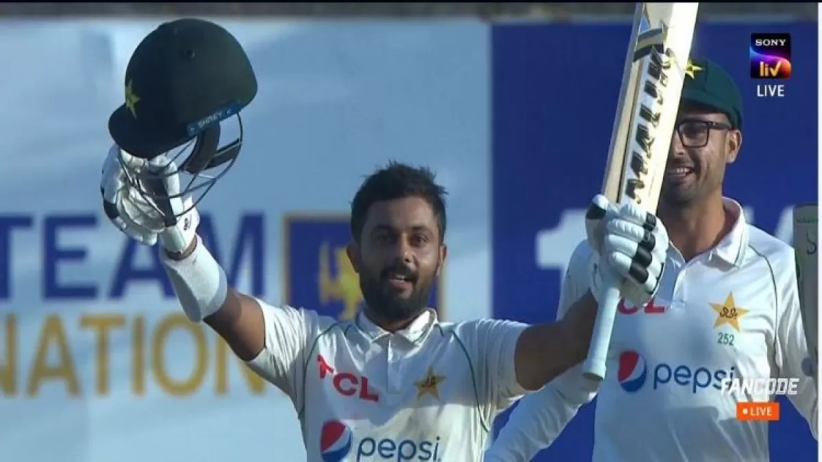 Saud Shakeel Becomes First Pakistan Batsman to Score A Double Century in Sri Lanka