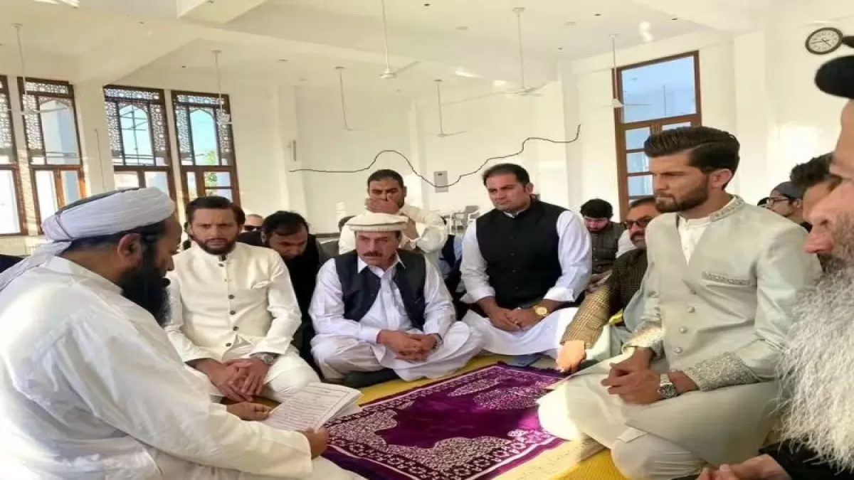 शाहिद अफरीदी के दामाद बने शाहीन अफरीदी, अंशा अफरीदी से की शादी