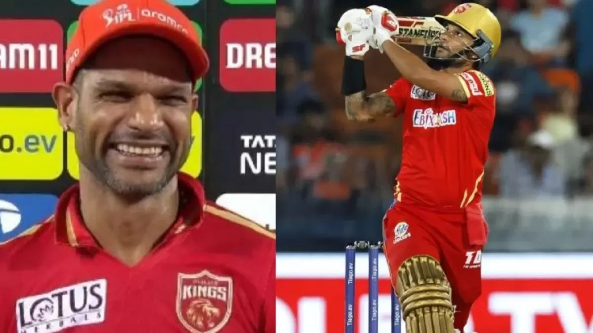 Shikhar Dhawan ODI WC 2023, Dhawan single-handedly beat SRH bowlers
