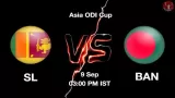 SL vs BAN Dream11