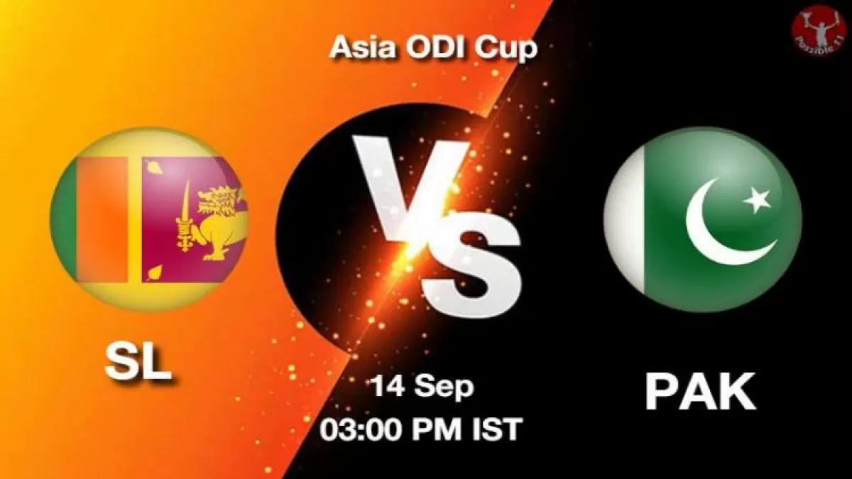 SL vs PAK Dream11 Prediction in Hindi, Playing 11, Pitch Report, Weather Report