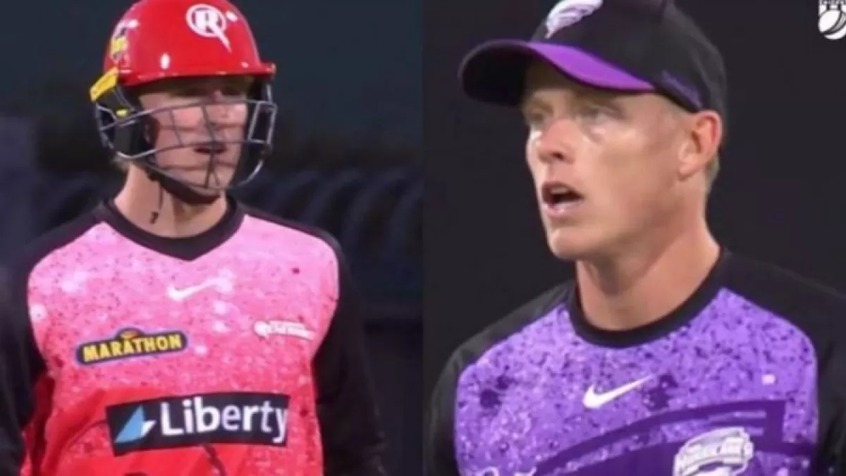 Big Bash league में होबार्ट हरिकेंस की इस गलती पर अंपायर ने दी अनोखी सजा