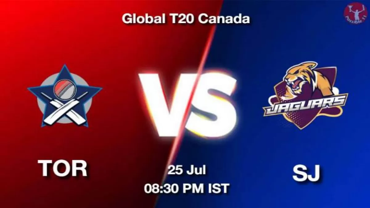 TOR vs SJ Dream11 Prediction in Hindi, Playing 11, Pitch Report, Weather Report