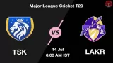 TSK vs LAKR Dream11