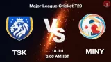 TSK vs MINY Dream11