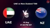 UAE vs NZ Dream11