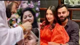 Virat-Anushka both are celebrating
