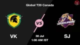 VK vs SJ Dream11