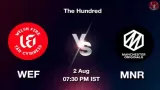 WEF vs MNR Dream11