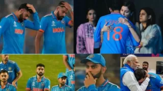 World Cup 2023 Final Top Moments, Rohit-Siraj tears did not stop, Anushka hugged Kohli