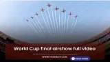 World Cup final airshow