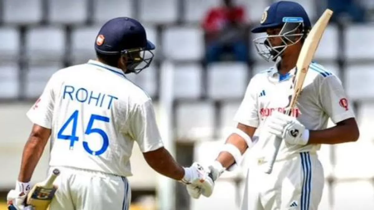 Yashasvi Jaiswal created history with Rohit Sharma