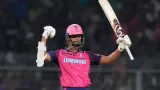 Yashasvi Jaiswal holds the