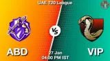 ABD vs VIP Dream11