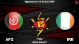 AFG vs IRE Dream11