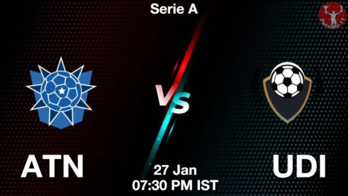 ATN vs UDI Dream11 Prediction, Fantasy Football Tips, Playing 11 In Hindi