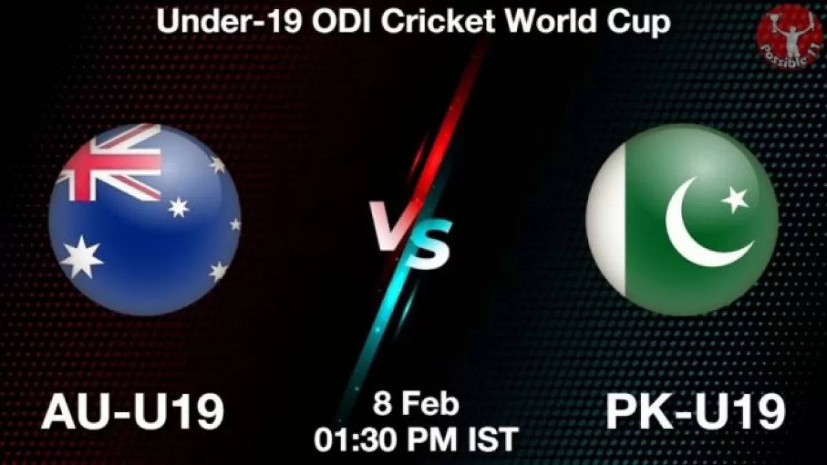AU-U19 vs PK-U19 Live Streaming (Australia vs Pakistan): When and Where to Watch