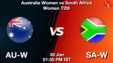 AU-W vs SA-W Dream11